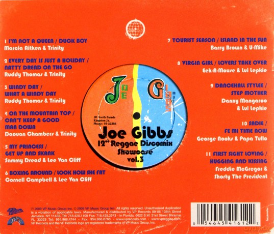 Joe Gibbs: Joe Gibbs 12" Reggae Discomix Showcase vol. 3 [CD]