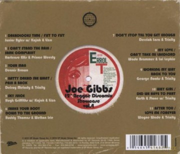 Joe Gibbs: Joe Gibbs 12" Reggae Discomix Showcase vol. 4 [CD]
