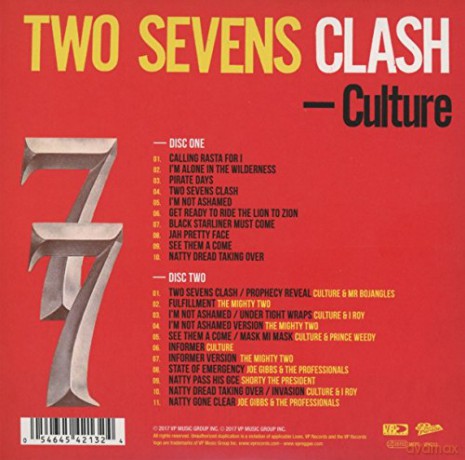 Culture: Two Seven Clash [2CD]