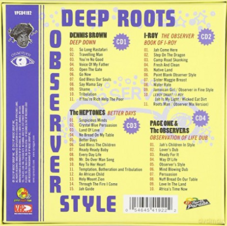 Deep Roots Observer Style [4CD]