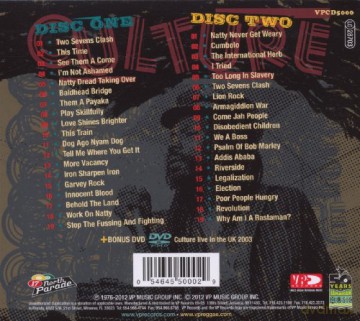 Culture: Natty Dread Taking Over [2CD]+[DVD]