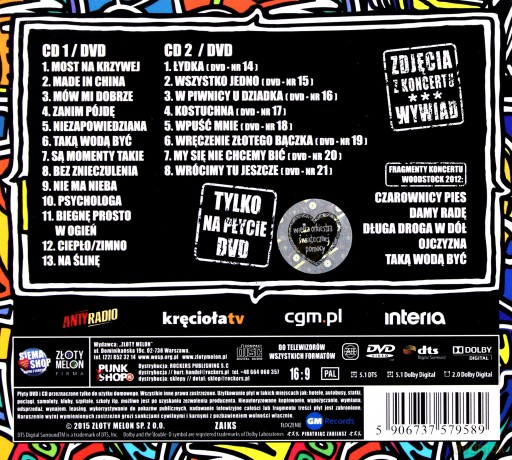 Happysad: Przystanek Woodstock 2013 [DVD]+[2CD]
