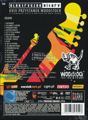 Elektryczne Gitary: XVIII Przystanek Woodstock [DVD]+[CD]