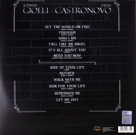 Gioeli Castronovo: Set The World On Fire [Winyl]