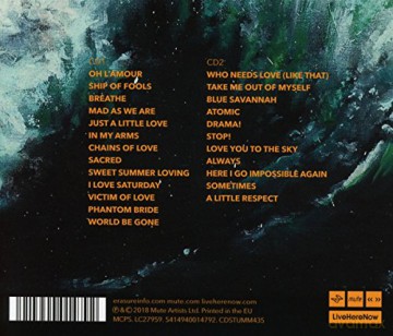 Erasure: World Be Live [2CD]