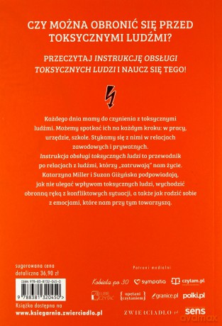 Instrukcja obsługi toksycznych ludzi - Katarzyna Miller [KSIĄŻKA]