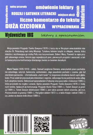 Przygody Tomka Sawyera. Lektura z opracowaniem - Mark Twain [KSIĄŻKA]