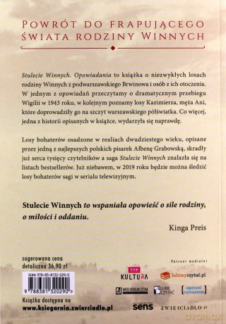 Stulecie Winnych Opowiadania - Ałbena Grabowska [KSIĄŻKA]