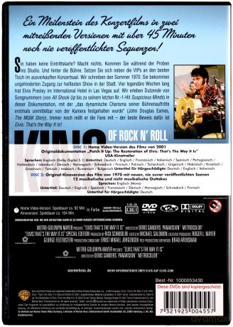 Elvis - That's the Way It Is (Special Edition) [2DVD]