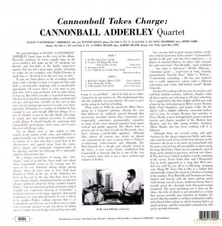 Cannonball Adderley Quartet: Cannonball Takes Charge [Winyl]