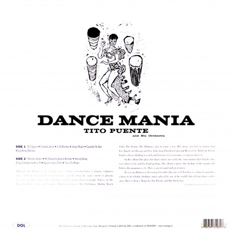 Tito Puente And His Orchestra: Dance Mania [Winyl]