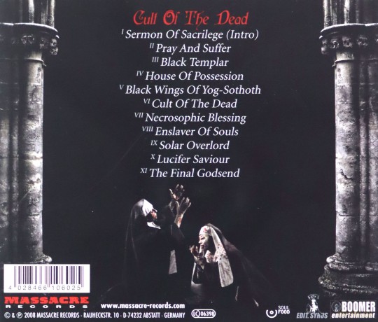Legion Of The Damned: Cult Of The Dead (digipack) [CD]