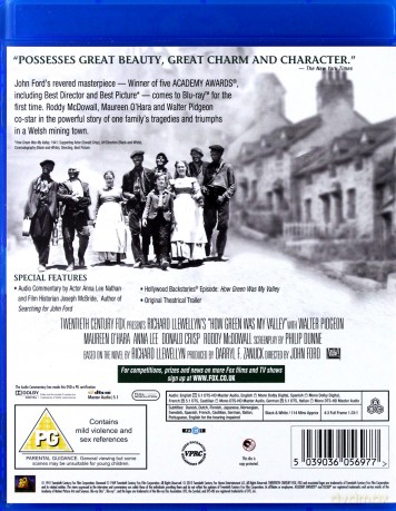 How Green Was My Valley (Zielona Dolina) [Blu-Ray]