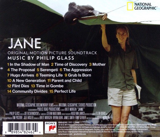 Jane soundtrack (Philip Glass) [CD]