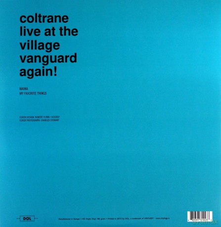 John Coltrane: Live At The Village Vanguard Again! [Winyl]