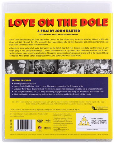 Love On The Dole [2xBlu-Ray]
