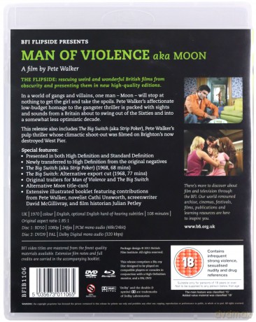 Man Of Violence [Blu-Ray]+[DVD]
