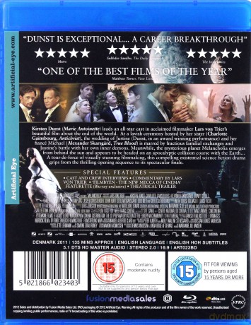 Melancholia [Blu-Ray]