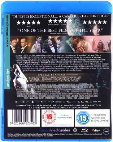 Melancholia [Blu-Ray]