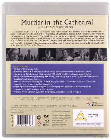 Murder In The Cathedral [Blu-Ray]+[DVD]
