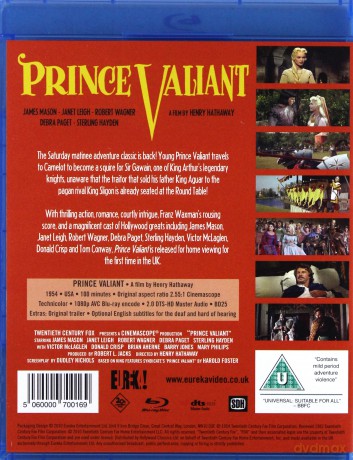 Prince Valiant (Niezłomny wiking) [Blu-Ray]