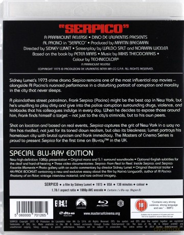 Serpico [Blu-Ray]