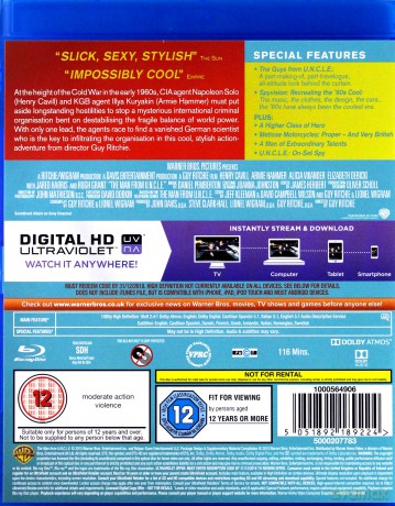 The Man from U.N.C.L.E. [Blu-Ray]