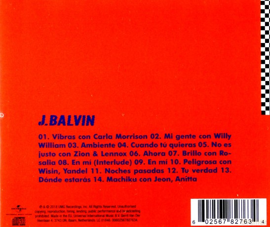J.Balvin: Vibras (PL) [CD]