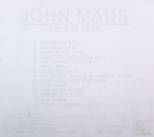John Maus: Love Is Real [CD]