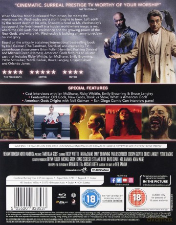 American Gods (Amerykańscy bogowie) [4xBlu-Ray]