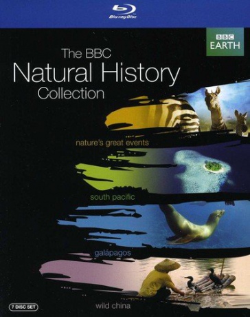 BBC Natural History Collection Box Set (Galápagos / Dzikie Chiny / Wielkie widowiska natury / South Pacific) [Blu-Ray]
