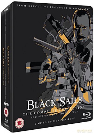 Black Sails 1-4 (steelbook) [Blu-Ray]