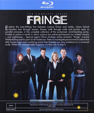 Fringe The Complete Season 1-5 [16xBlu-Ray]