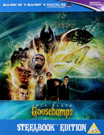 Goosebumps (Gęsia skórka) (steelbook) [Blu-Ray]
