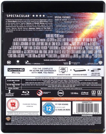 Liga Sprawiedliwości [Blu-Ray 4K]+[Blu-Ray]