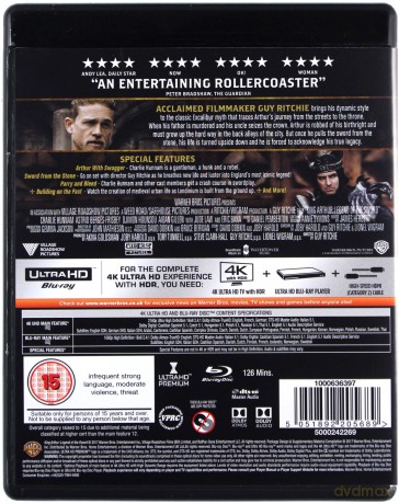 Król Artur: Legenda miecza [Blu-Ray 4K]+[Blu-Ray]