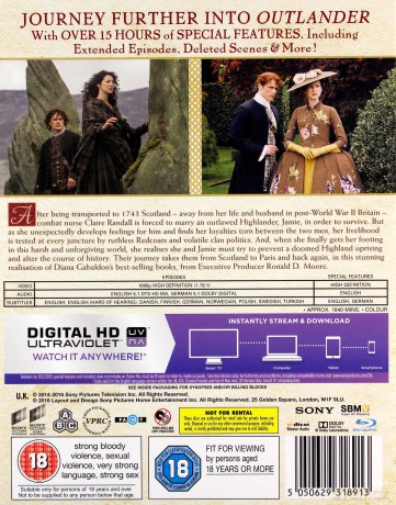 Outlander Sezon 1-2 [Blu-Ray]