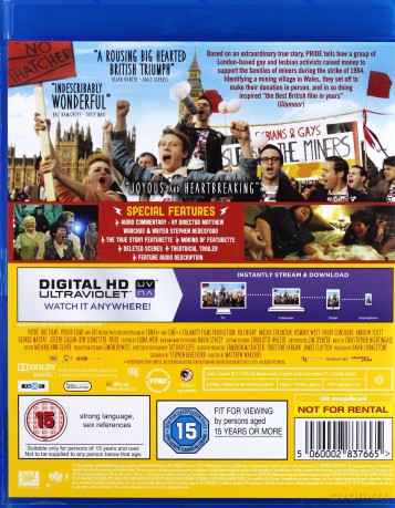 Pride (Dumni i wsciekli) [Blu-Ray]