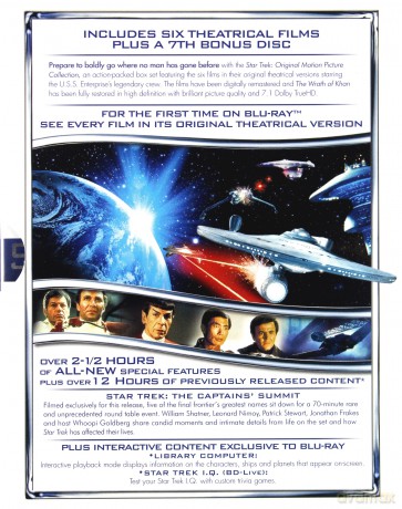 Star Trek 1-6 (Star Trek 1-6) [7xBlu-Ray]