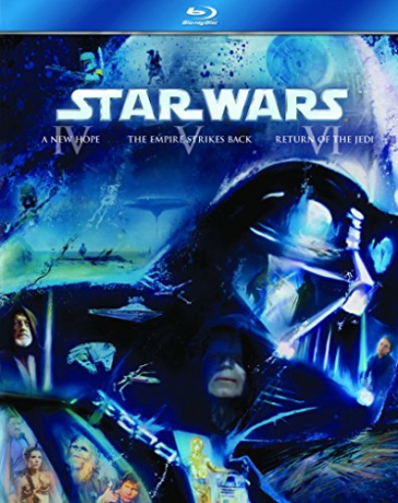 Star Wars Trilogy Episodes IV V And VI (Gwiezdne wojny / Gwiezdne wojny: Część V - Imperium kontratakuje / Gwiezdne wojny: Część VI - Powrót Jedi) [3xBlu-Ray]