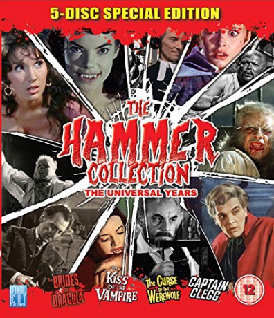 The Hammer Blu Ray Collection (Narzeczona Draculi / Nocne zjawy / The Curse of the Werewolf / Pocałunek wampira) [4xBlu-Ray]