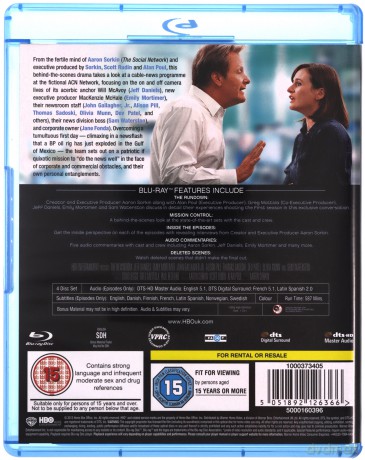 The Newsroom Complete Season 1-3 [9xBlu-Ray]