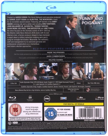 The Newsroom Complete Season 1-3 [9xBlu-Ray]