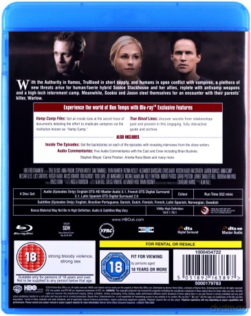 The True Blood Complete Season 1-7 [34xBlu-Ray]