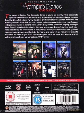 Vampire Diaries Season 1-8 [Blu-Ray]