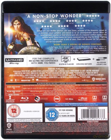 Wonder Woman [Blu-Ray 4K]+[Blu-Ray]