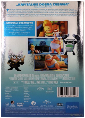 Kapitan Majtas: Pierwszy Wielki Film [DVD]