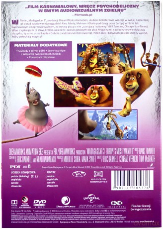 Madagaskar 3 [DVD]