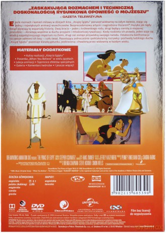 Książę Egiptu [DVD]