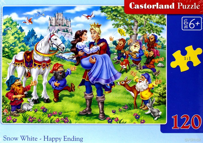 CASTORLAND 120 el. Snow White Happy Ending [PUZZLE]